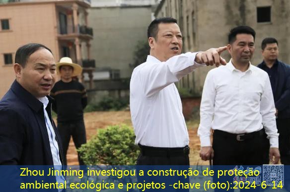 Zhou Jinming investigou a construção de proteção ambiental ecológica e projetos -chave (foto)